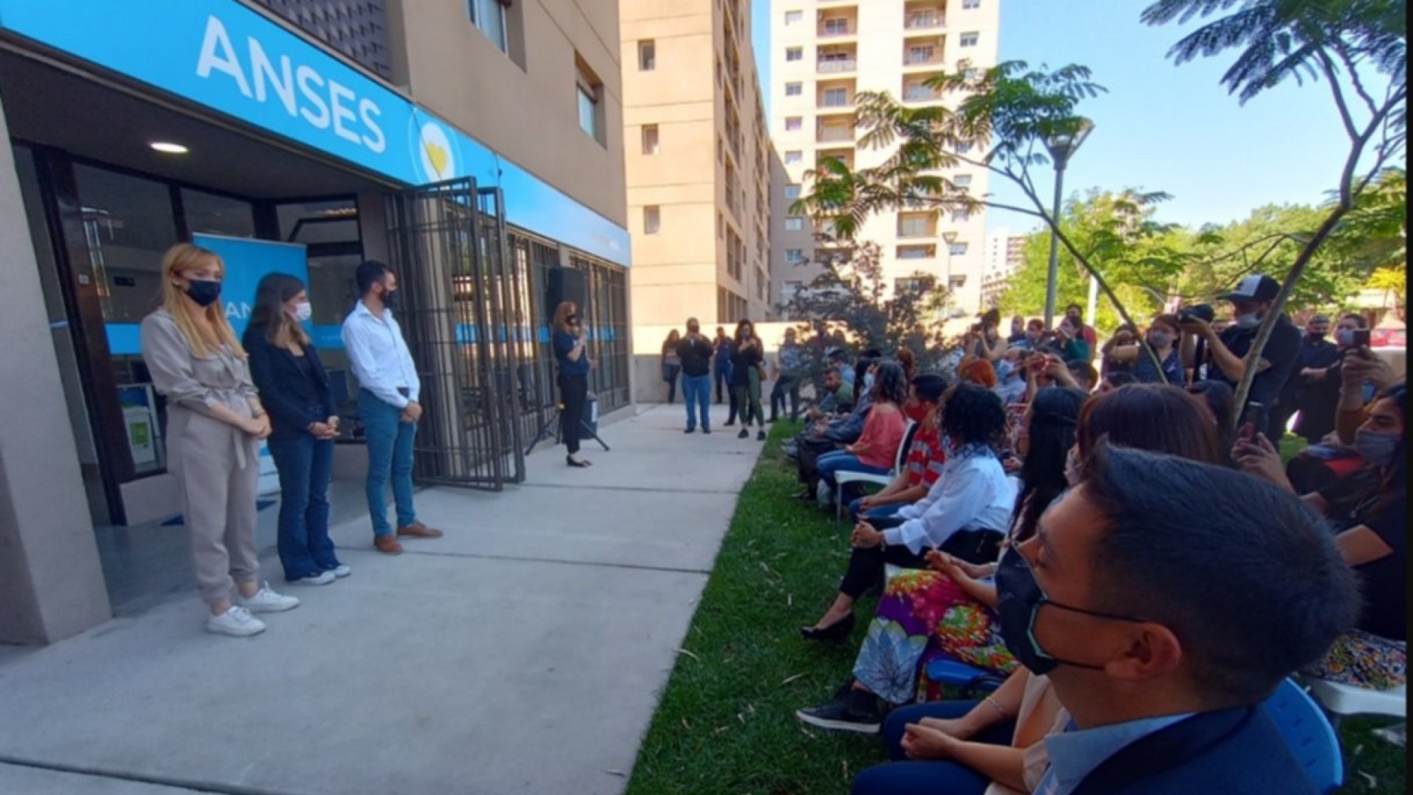 Con la presencia de Raverta y Sagasti, ANSES inauguró nuevas oficinas en Mendoza